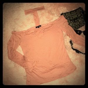 ⬇️ 2/$25 Marked Listings Women’s Flirty Choker Off Shoulder Long Sleeve Shirt